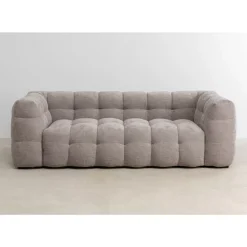 Sofas & Couches-KARE Design Sofa 3-Sitzer Salamanca Grau 240Cm