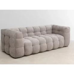 Sofas & Couches-KARE Design Sofa 3-Sitzer Salamanca Grau 240Cm