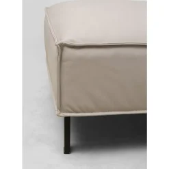 Sofas & Couches-KARE Design Sofa 3-Sitzer Victor Leder Grau 233Cm