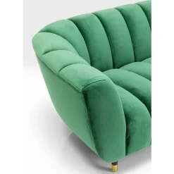 Sofas & Couches-KARE Design Sofa Spectra 3-Sitzer Grun
