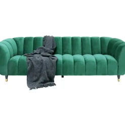 Sofas & Couches-KARE Design Sofa Spectra 3-Sitzer Grun