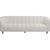 Sofas & Couches-KARE Design Sofa Spectra 3-Sitzer Weis 245Cm