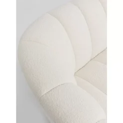 Sofas & Couches-KARE Design Sofa Spectra 3-Sitzer Weis 245Cm