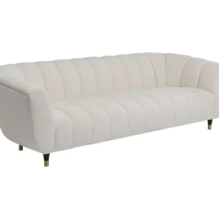 Sofas & Couches-KARE Design Sofa Spectra 3-Sitzer Weis 245Cm