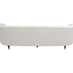 Sofas & Couches-KARE Design Sofa Spectra 3-Sitzer Weis 245Cm