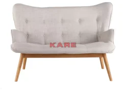 Sofas & Couches-KARE Design Sofa Vicky 2-Sitzer Ecru