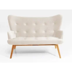 Sofas & Couches-KARE Design Sofa Vicky 2-Sitzer Ecru