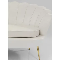 Sofas & Couches-KARE Design Sofa Water Lily 2-Sitzer Beige