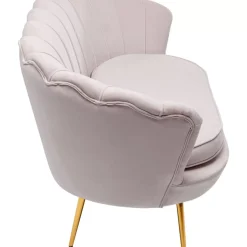 Sofas & Couches-KARE Design Sofa Water Lily 2-Sitzer Beige