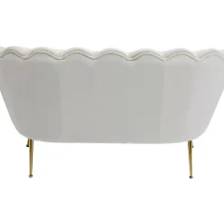 Sofas & Couches-KARE Design Sofa Water Lily 2-Sitzer Beige