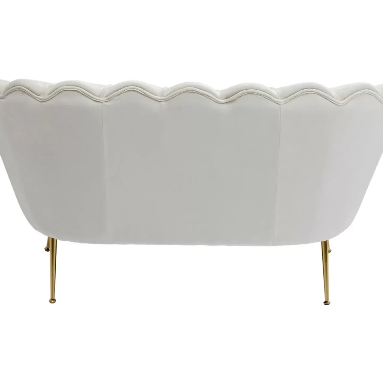 Sofas & Couches-KARE Design Sofa Water Lily 2-Sitzer Beige