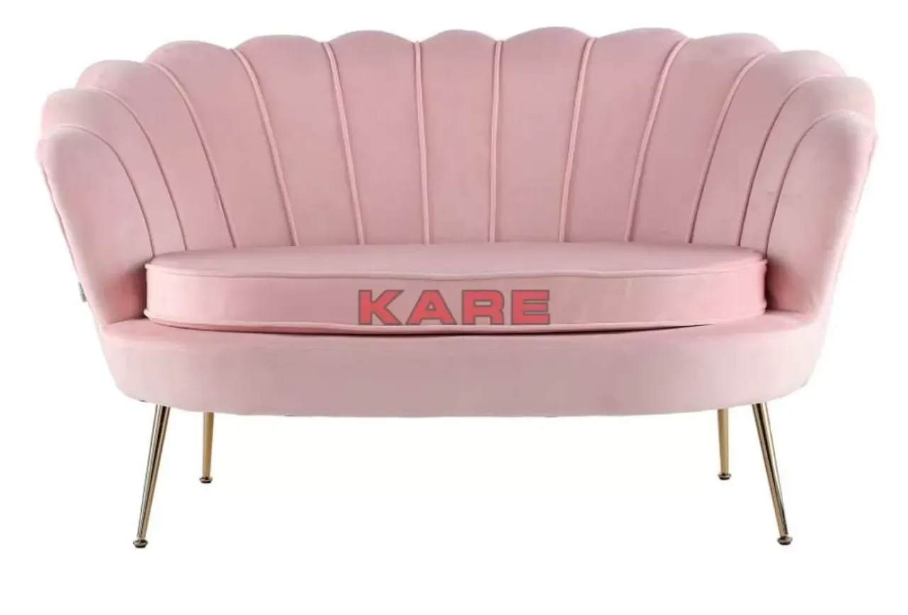 Sofas & Couches-KARE Design Sofa Water Lily 2-Sitzer Rosa