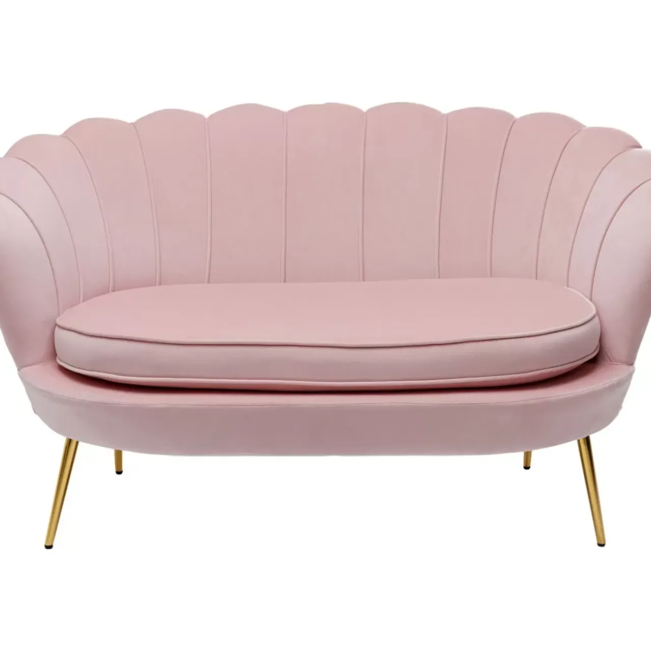 Sofas & Couches-KARE Design Sofa Water Lily 2-Sitzer Rosa