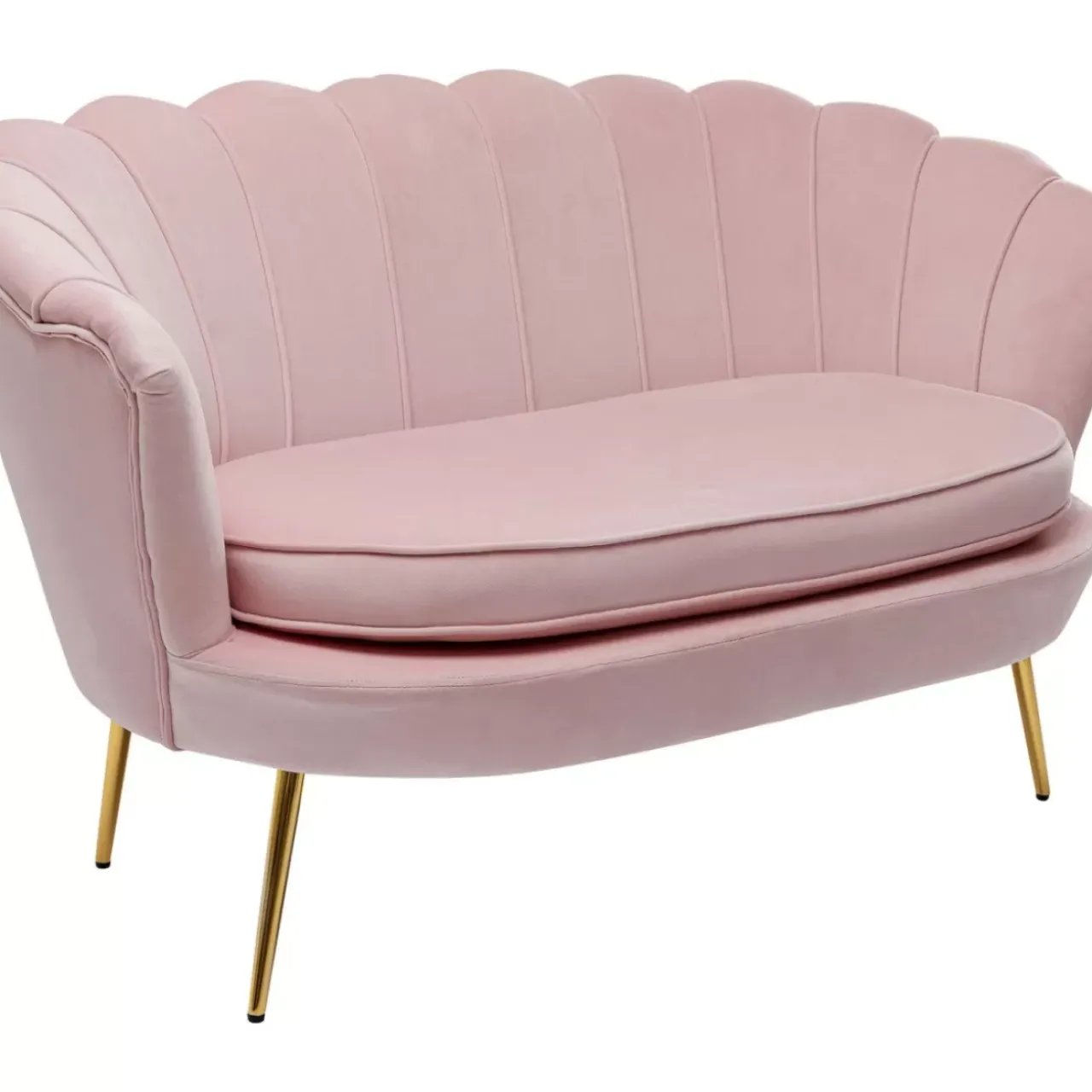 Sofas & Couches-KARE Design Sofa Water Lily 2-Sitzer Rosa