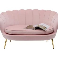 Sofas & Couches-KARE Design Sofa Water Lily 2-Sitzer Rosa