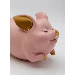 Deko & Geschenkartikel-KARE Design Spardose Happy Pig Rosa