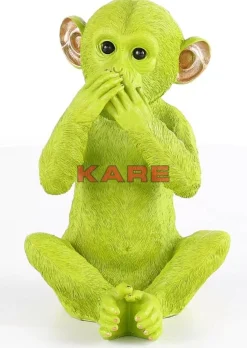 Deko & Geschenkartikel-KARE Design Spardose Monkey Iwazaru Grun