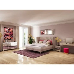 Spiegel-KARE Design Spiegel Betsy Frame Rectangular Metal 55X165Cm