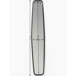 Spiegel-KARE Design Spiegel Clip Brass 32X177Cm