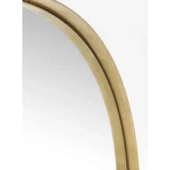Spiegel-KARE Design Spiegel Curve Mo Brass O100