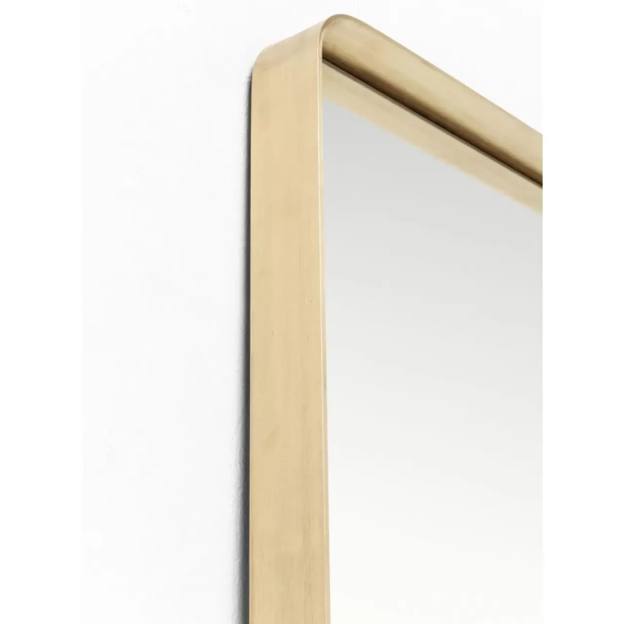 Spiegel-KARE Design Spiegel Curve Mo Brass 70X200Cm