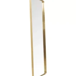 Spiegel-KARE Design Spiegel Curve Mo Brass 70X200Cm