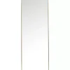 Spiegel-KARE Design Spiegel Curve Rectangular Brass 70X200Cm