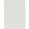 Spiegel-KARE Design Spiegel Curve Rectangular Brass 80X120Cm