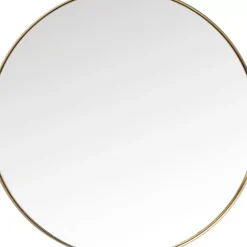 Spiegel-KARE Design Spiegel Curve Round Brass O100Cm
