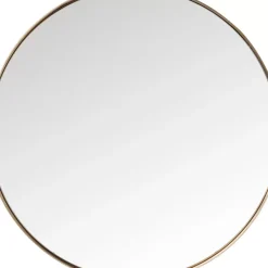 Spiegel-KARE Design Spiegel Curve Round Copper O100Cm