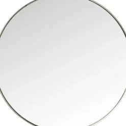 Spiegel-KARE Design Spiegel Curve Round Stainless Steel O100Cm