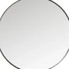 Spiegel-KARE Design Spiegel Curve Round Steel Nature O100Cm