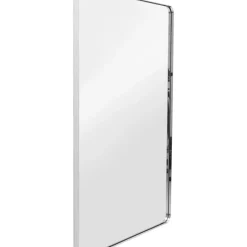Spiegel-KARE Design Spiegel Curvy Chrom Look 80X120Cm