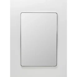 Spiegel-KARE Design Spiegel Curvy Mo Chrom Look 80X120Cm