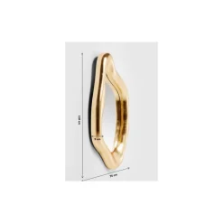 Spiegel-KARE Design Spiegel Hologram Gold 76X119Cm