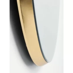 Spiegel-KARE Design Spiegel Jetset Oval Gold 94X64Cm