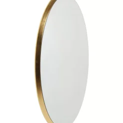 Spiegel-KARE Design Spiegel Jetset Oval Gold 94X64Cm