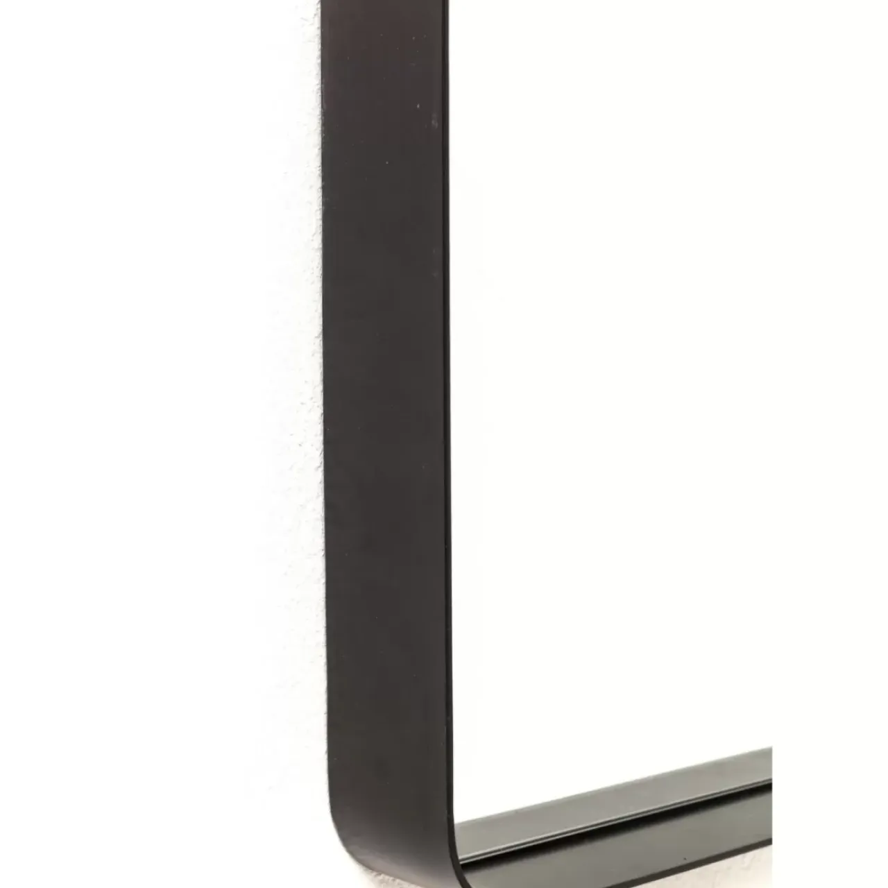 Spiegel-KARE Design Spiegel Ombra Mo Soft Schwarz 80X200Cm