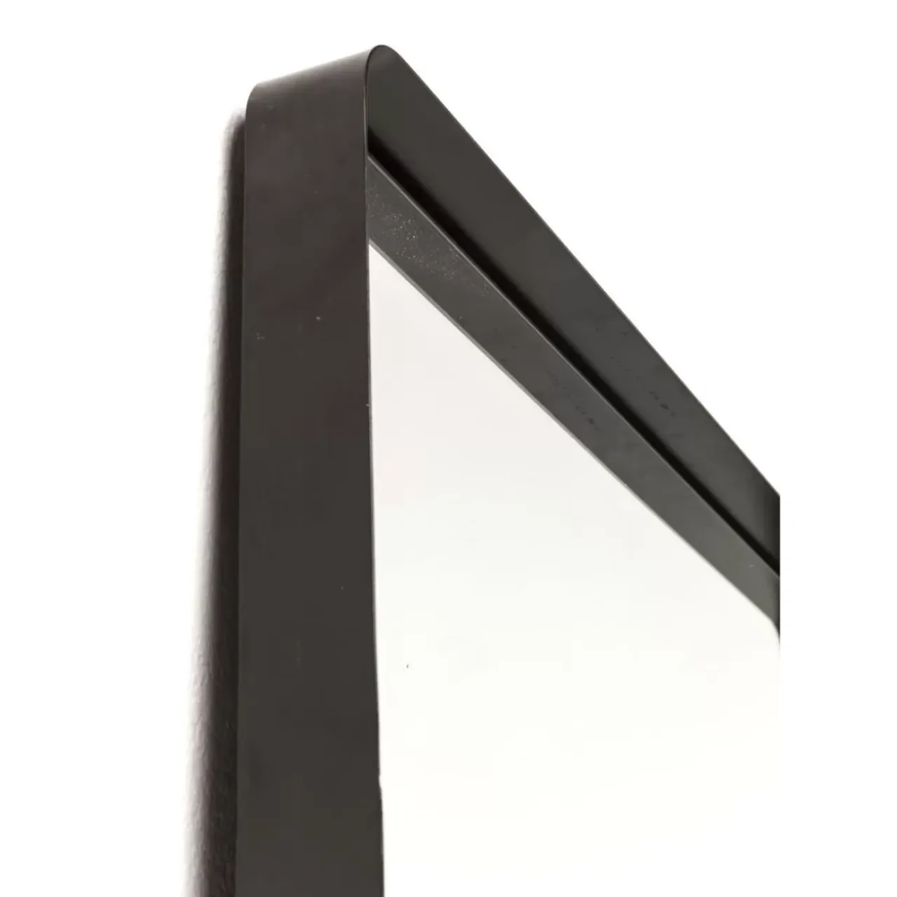 Spiegel-KARE Design Spiegel Ombra Mo Soft Schwarz 80X200Cm