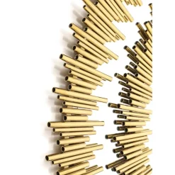 Spiegel-KARE Design Spiegel Solare Gold O132Cm