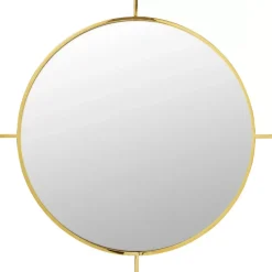 Spiegel-KARE Design Spiegel Stanford Frame Gold O90Cm