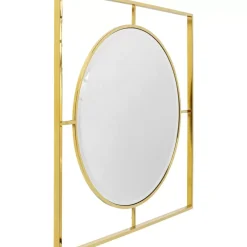 Spiegel-KARE Design Spiegel Stanford Frame Gold O90Cm