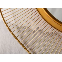 Spiegel-KARE Design Spiegel Sun Storm Gold O93Cm