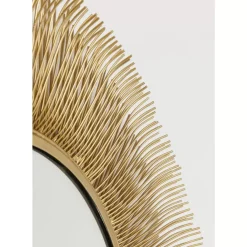 Spiegel-KARE Design Spiegel Sunburst Tre Gold O87Cm