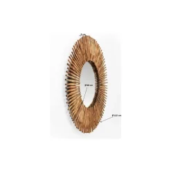 Spiegel-KARE Design Spiegel Sunlight O120Cm