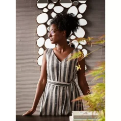 Spiegel-KARE Design Spiegel Water Drops Copper 135X78