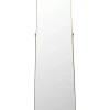 Spiegel-KARE Design Standspiegel Curve Arch Gold 55X160Cm