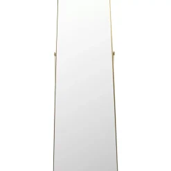 Spiegel-KARE Design Standspiegel Curve Arch Gold 55X160Cm