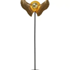 Steh & Bodenleuchten-KARE Design Stehleuchte Bird Wings 168Cm