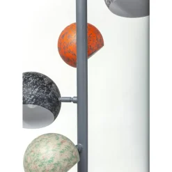 Steh & Bodenleuchten-KARE Design Stehleuchte Calotta Antico 5Er
